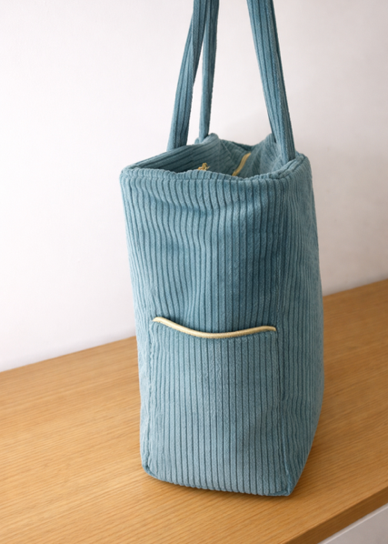 Sac cabas avec fermeture
