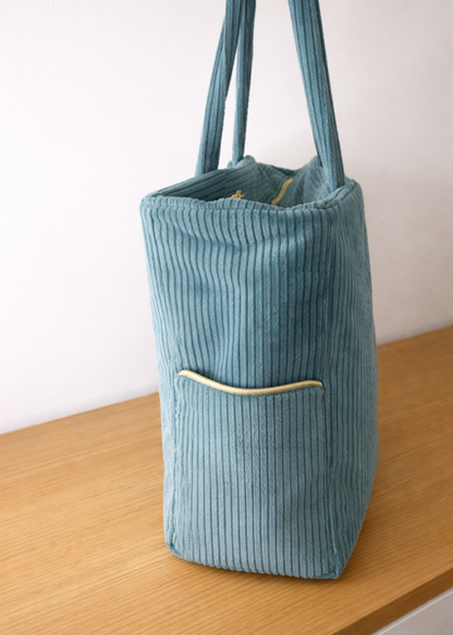 Sac cabas avec fermeture